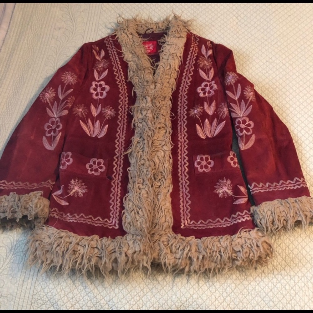 Suede Size L Woman’s Coat